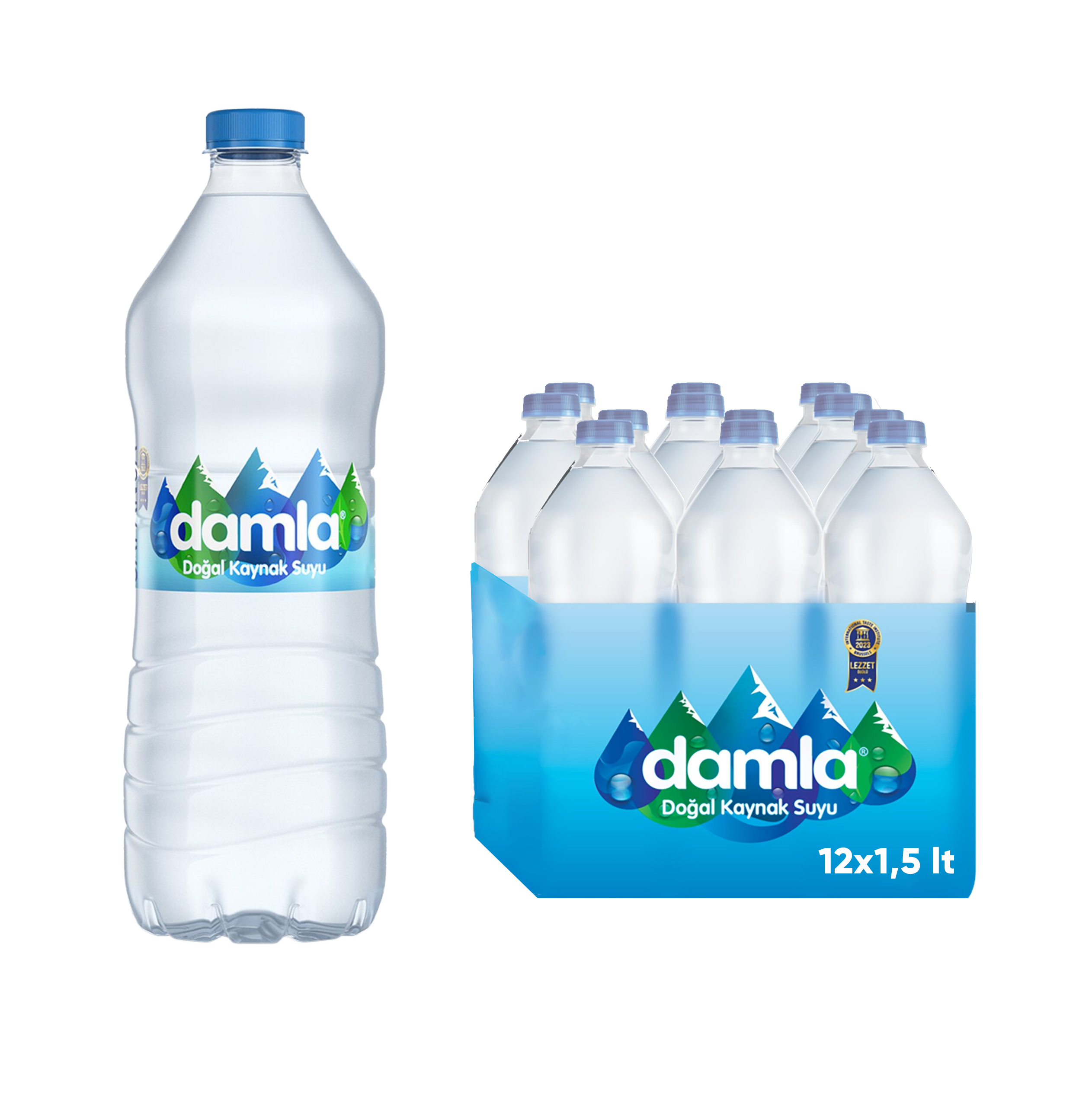 Damla 1.5L Pet Şişe